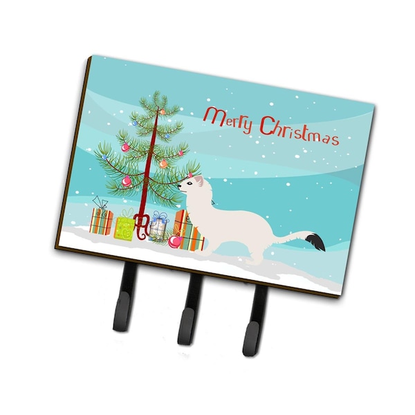 Carolines Treasures Stoat Short-Tailed Weasel Christmas Leash or Key Holder BB9239TH68 - main